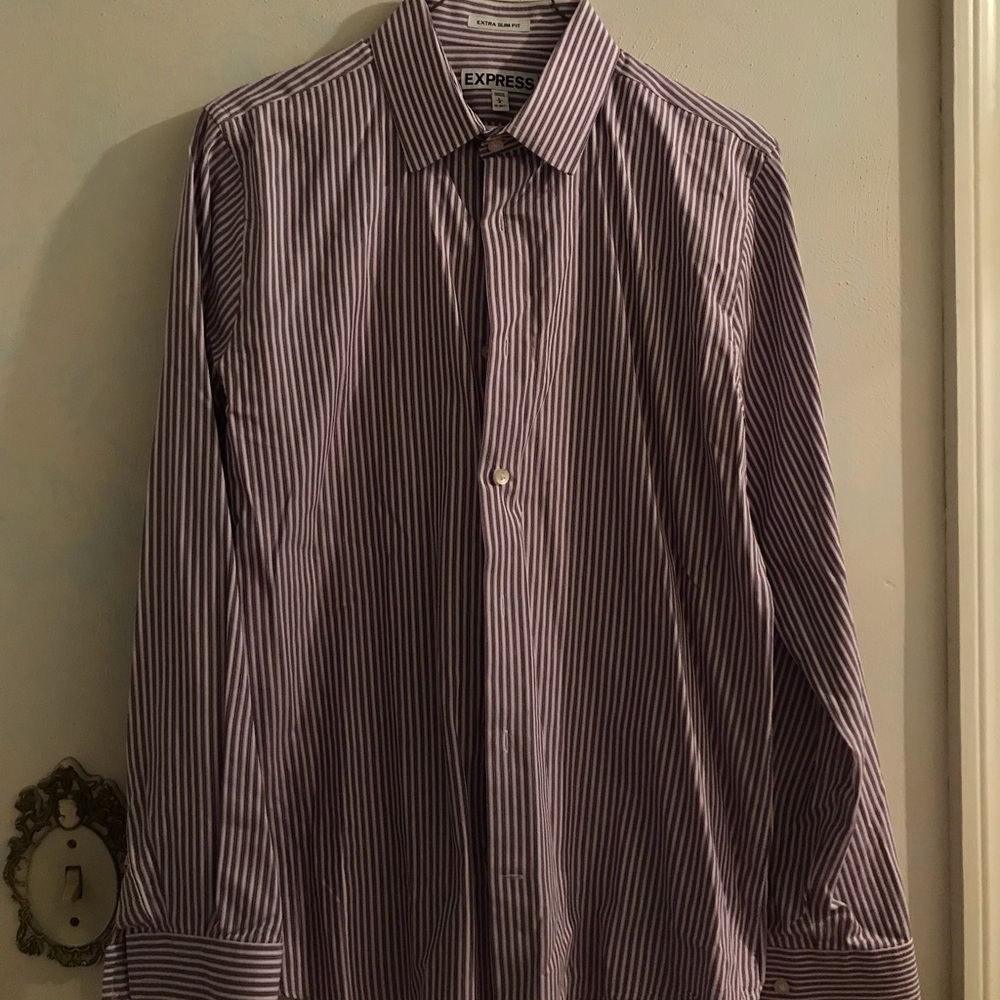 Men’s express button down shirt
